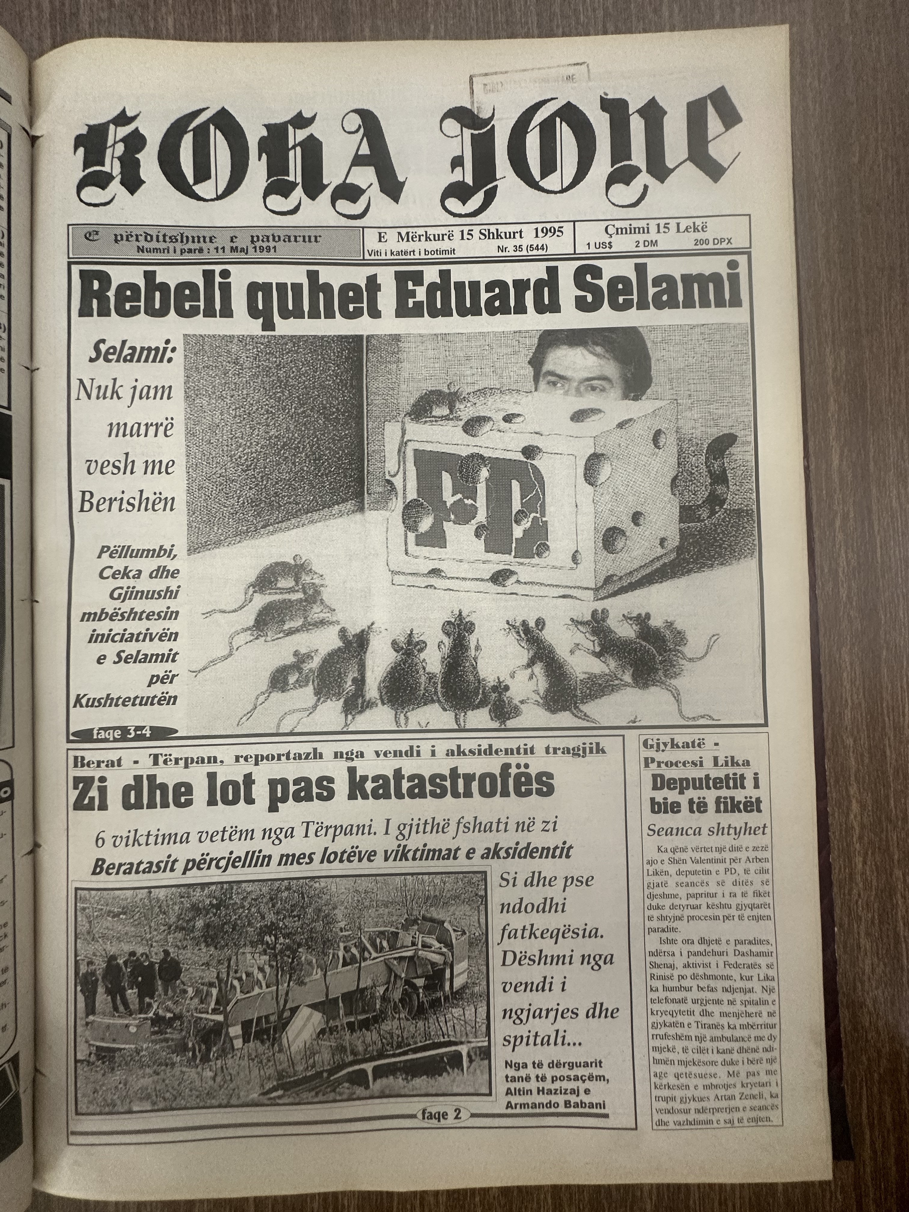 Koha Jonë 1995-02-15